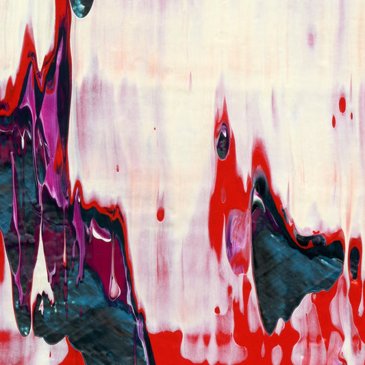 Biden's Melting Cone B2 is an abstract oil-on-canvas artwork, a fractal of its parent painting Biden's Melting Cone created by Anna Judd for the Scales Collection.