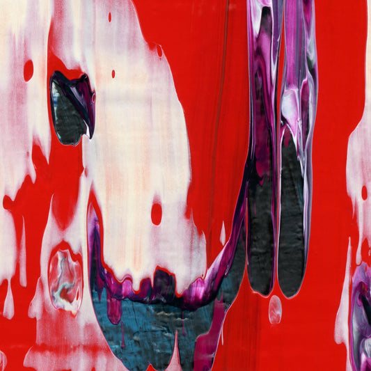 Biden's Melting Cone B3 is an abstract oil-on-canvas artwork, a fractal of its parent painting Biden's Melting Cone created by Anna Judd for the Scales Collection.