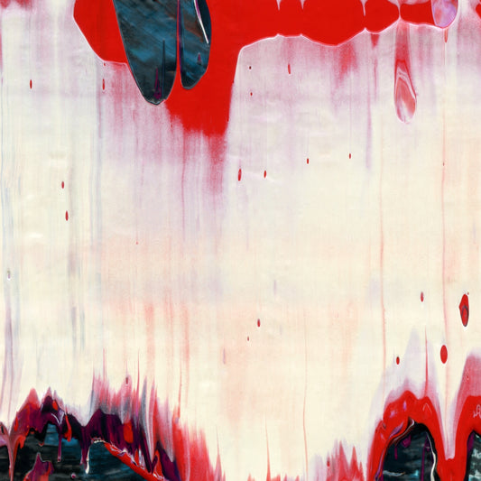 Biden's Melting Cone C2 is an abstract oil-on-canvas artwork, a fractal of its parent painting Biden's Melting Cone created by Anna Judd for the Scales Collection.