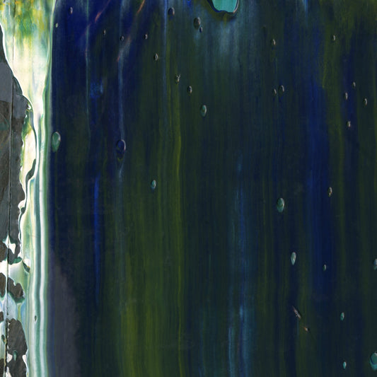 Big Belly Moon A1 is an abstract oil-on-canvas artwork, a fractal of its parent painting Big Belly Moon created by Anna Judd for the Scales Collection.