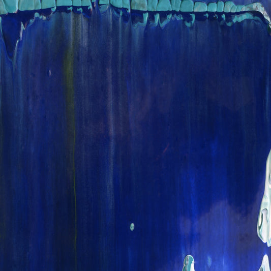Big Belly Moon A5 is an abstract oil-on-canvas artwork, a fractal of its parent painting Big Belly Moon created by Anna Judd for the Scales Collection.
