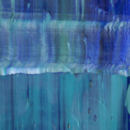 Big Belly Moon C3 is an abstract oil-on-canvas artwork, a fractal of its parent painting Big Belly Moon created by Anna Judd for the Scales Collection.