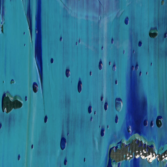 Big Belly Moon D2 is an abstract oil-on-canvas artwork, a fractal of its parent painting Big Belly Moon created by Anna Judd for the Scales Collection.