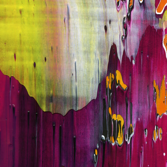 Blade of Indifference B1 is an abstract oil-on-canvas artwork, a fractal of its parent painting Blade of Indifference created by Anna Judd for the Scales Collection.
