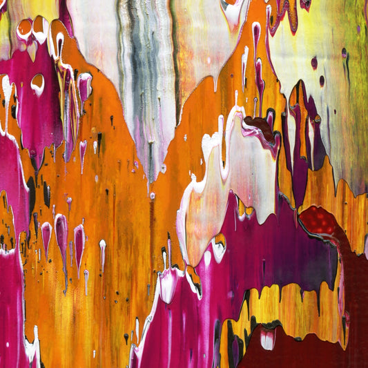 Blade of Indifference B2 is an abstract oil-on-canvas artwork, a fractal of its parent painting Blade of Indifference created by Anna Judd for the Scales Collection.