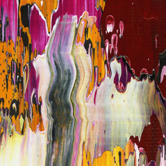 Blade of Indifference C2 is an abstract oil-on-canvas artwork, a fractal of its parent painting Blade of Indifference created by Anna Judd for the Scales Collection.