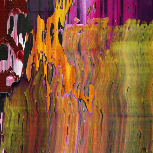 Blade of Indifference C3 is an abstract oil-on-canvas artwork, a fractal of its parent painting Blade of Indifference created by Anna Judd for the Scales Collection.