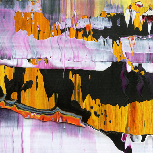 Blade of Indifference E2 is an abstract oil-on-canvas artwork, a fractal of its parent painting Blade of Indifference created by Anna Judd for the Scales Collection.
