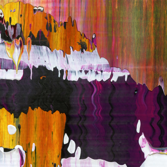 Blade of Indifference E3 is an abstract oil-on-canvas artwork, a fractal of its parent painting Blade of Indifference created by Anna Judd for the Scales Collection.
