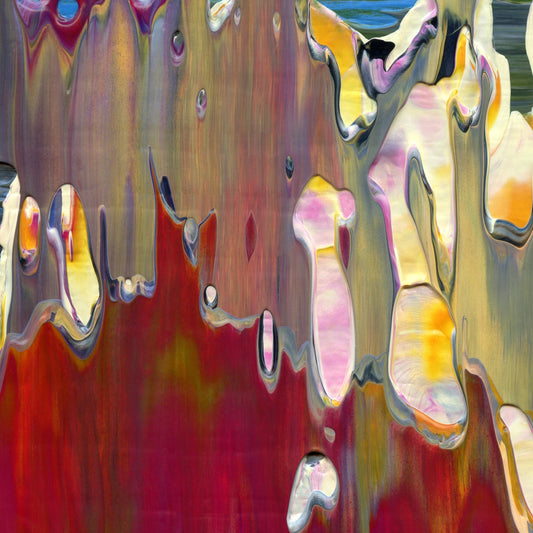 Blame Canada B2 is an abstract oil-on-canvas artwork, a fractal of its parent painting Blame Canada created by Anna Judd for the Scales Collection.