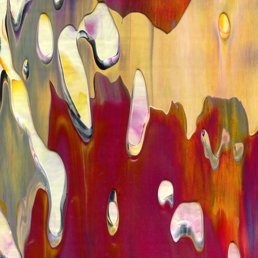 Blame Canada B3 is an abstract oil-on-canvas artwork, a fractal of its parent painting Blame Canada created by Anna Judd for the Scales Collection.