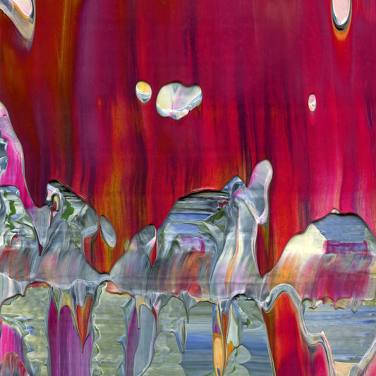 Blame Canada C3 is an abstract oil-on-canvas artwork, a fractal of its parent painting Blame Canada created by Anna Judd for the Scales Collection.