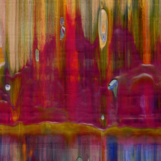 Blame Canada E2 is an abstract oil-on-canvas artwork, a fractal of its parent painting Blame Canada created by Anna Judd for the Scales Collection.
