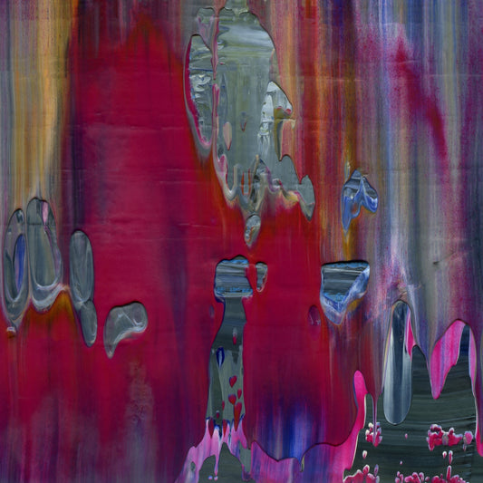 Blame Canada F2 is an abstract oil-on-canvas artwork, a fractal of its parent painting Blame Canada created by Anna Judd for the Scales Collection.
