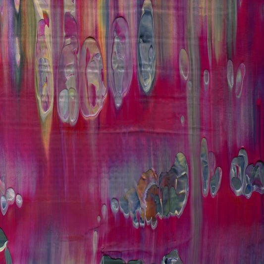 Blame Canada F4 is an abstract oil-on-canvas artwork, a fractal of its parent painting Blame Canada created by Anna Judd for the Scales Collection.