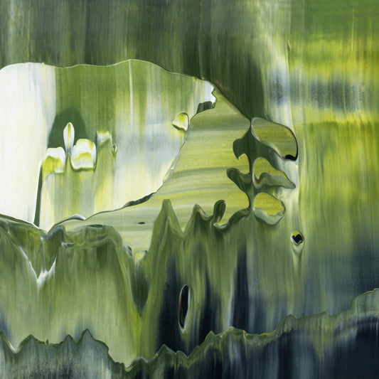 Born On A Bayou C4 is an abstract oil-on-canvas artwork, a fractal of its parent painting Born On A Bayou created by Anna Judd for the Scales Collection.