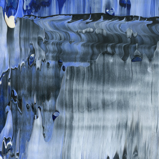 Bottomless Faux Pas E4 is an abstract oil-on-canvas artwork, a fractal of its parent painting Bottomless Faux Pas created by Anna Judd for the Scales Collection.