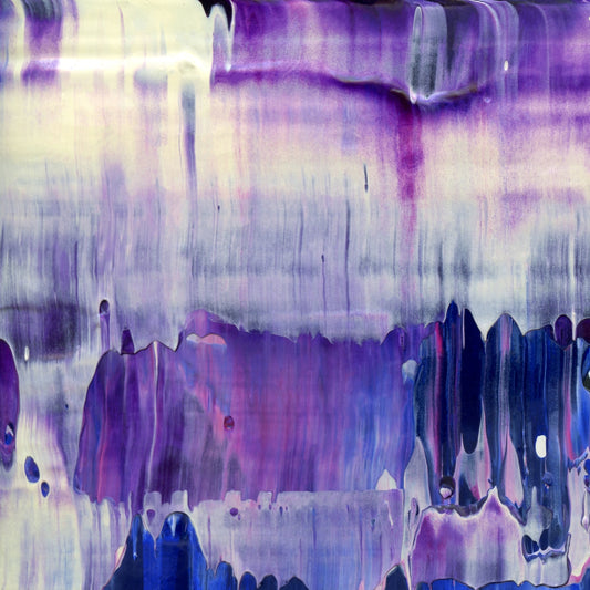 Bumbling in Foxholes A1 is an abstract oil-on-canvas artwork, a fractal of its parent painting Bumbling in Foxholes created by Anna Judd for the Scales Collection.