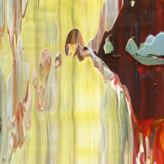 Capricious Calculation B1 is an abstract oil-on-canvas artwork, a fractal of its parent painting Capricious Calculation created by Anna Judd for the Scales Collection.
