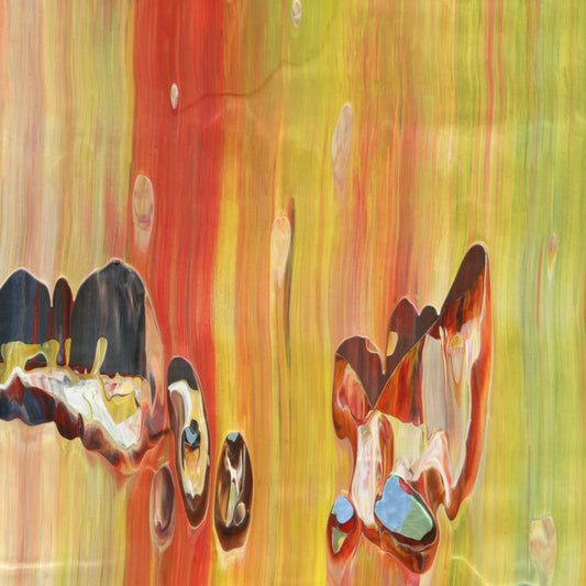 Capricious Calculation C4 is an abstract oil-on-canvas artwork, a fractal of its parent painting Capricious Calculation created by Anna Judd for the Scales Collection.