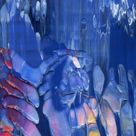 Celestial Arousal C1 is an abstract oil-on-canvas artwork, a fractal of its parent painting Celestial Arousal created by Anna Judd for the Scales Collection.
