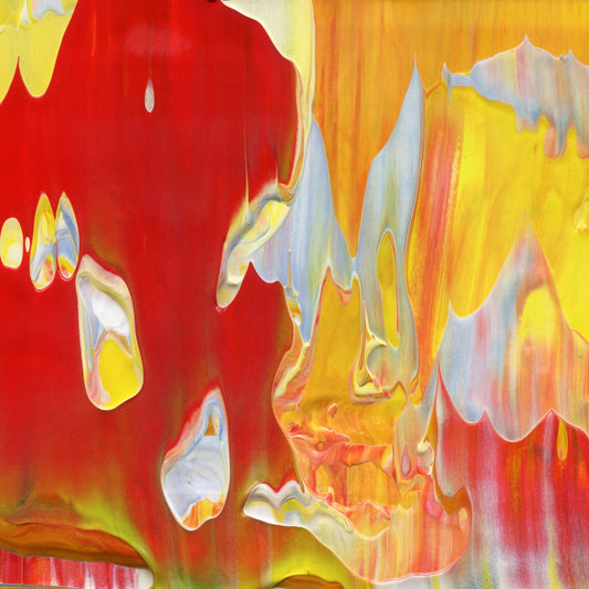 Celestial Arousal F2 is an abstract oil-on-canvas artwork, a fractal of its parent painting Celestial Arousal created by Anna Judd for the Scales Collection.