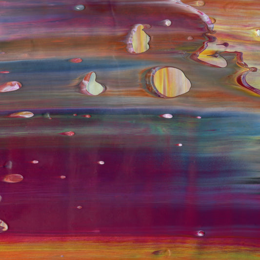 Chaste Adulteration A5 is an abstract oil-on-canvas artwork, a fractal of its parent painting Chaste Adulteration created by Anna Judd for the Scales Collection.