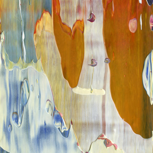 Chaste Adulteration C3 is an abstract oil-on-canvas artwork, a fractal of its parent painting Chaste Adulteration created by Anna Judd for the Scales Collection.