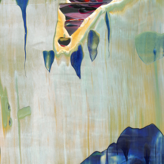 Coralite Underkinder D3 is an abstract oil-on-canvas artwork, a fractal of its parent painting Coralite Underkinder created by Anna Judd for the Scales Collection.