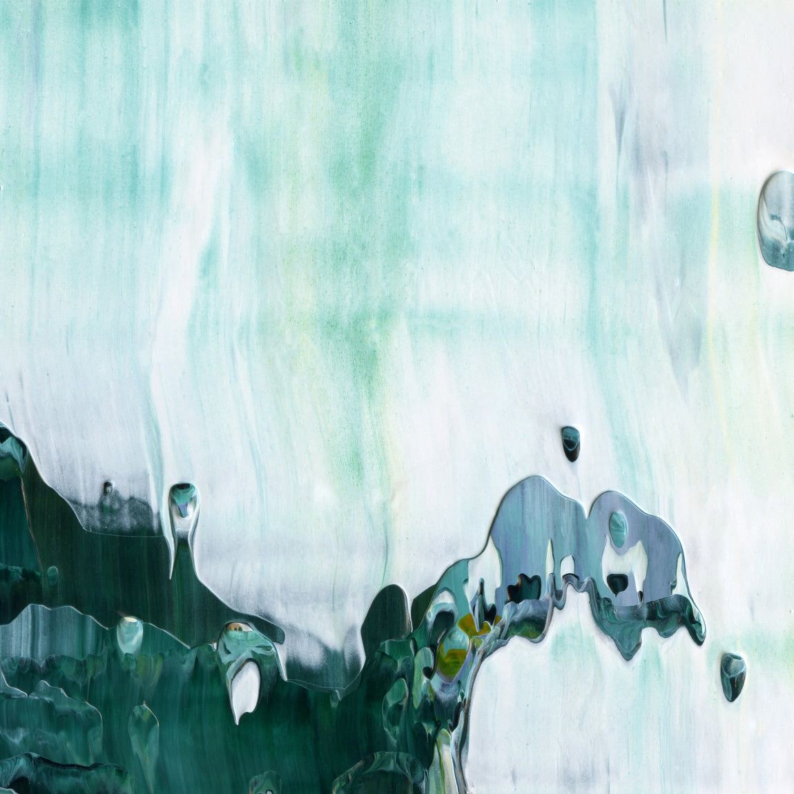 Coulda Shoulda Almost Maybe A3 is an abstract oil-on-canvas artwork, a fractal of its parent painting Coulda Shoulda Almost Maybe created by Anna Judd for the Scales Collection.