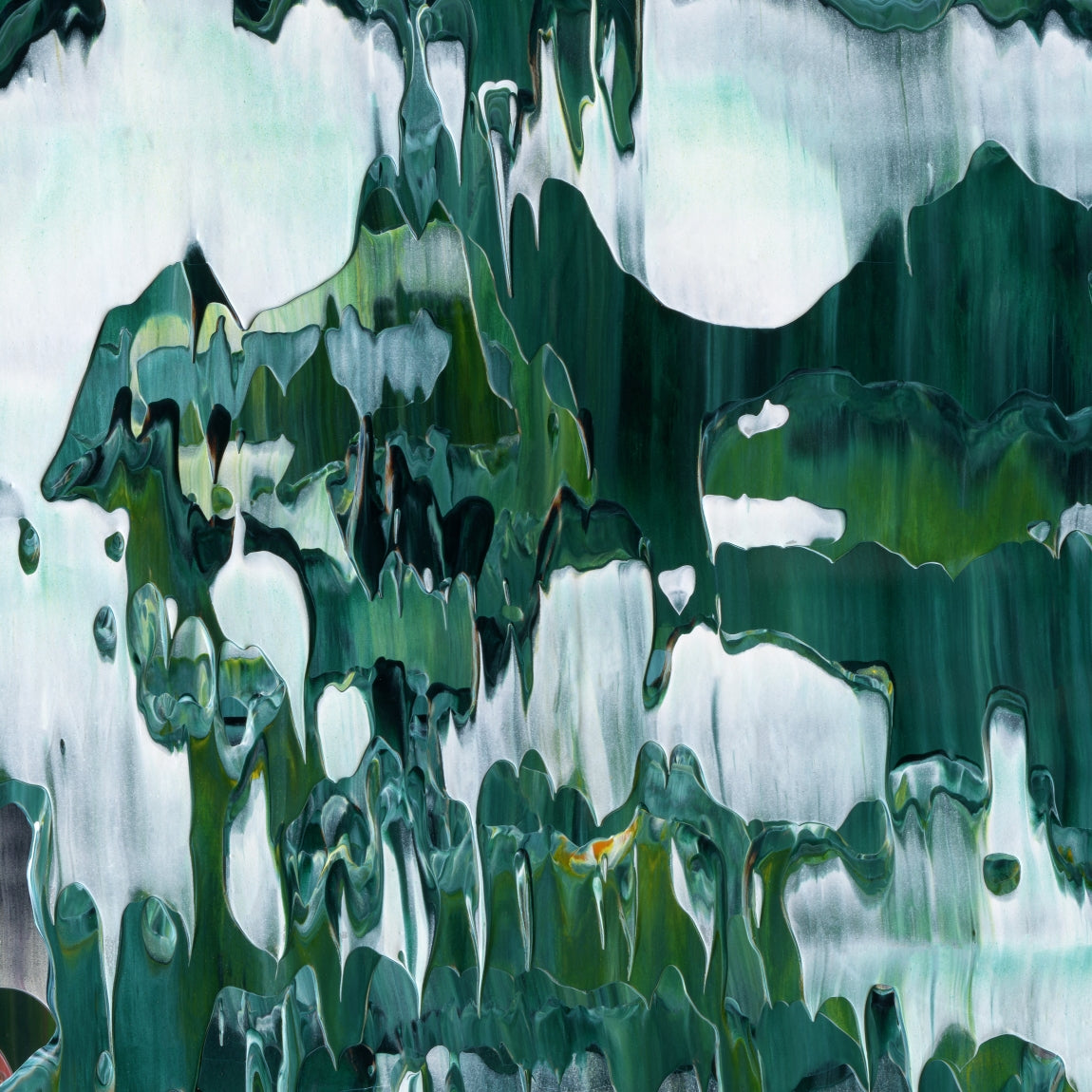 Coulda Shoulda Almost Maybe B2 is an abstract oil-on-canvas artwork, a fractal of its parent painting Coulda Shoulda Almost Maybe created by Anna Judd for the Scales Collection.