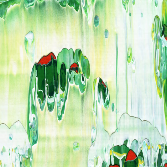 Cricket Deficiency E2 is an abstract oil-on-canvas artwork, a fractal of its parent painting Cricket Deficiency created by Anna Judd for the Scales Collection.