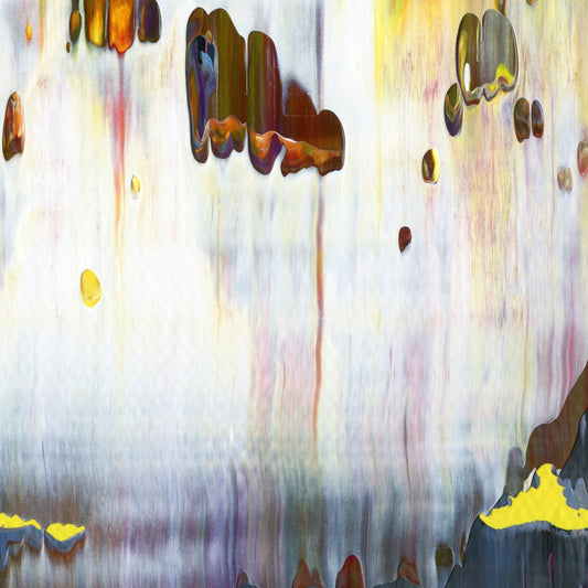 Crowley's Lost Beaker F3 is an abstract oil-on-canvas artwork, a fractal of its parent painting Crowley's Lost Beaker created by Anna Judd for the Scales Collection.