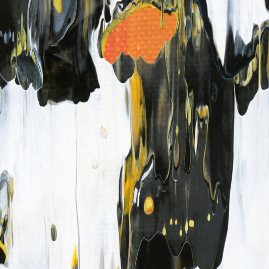 Cult of Simian B3 is an abstract oil-on-canvas artwork, a fractal of its parent painting Cult of Simian created by Anna Judd for the Scales Collection.