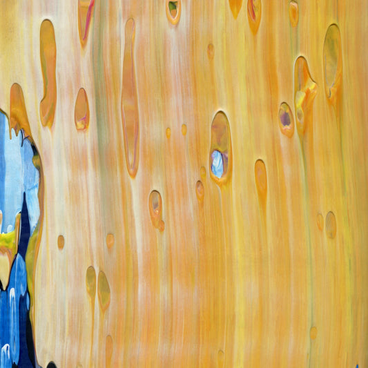 Cupid's Tender Hooks C4 is an abstract oil-on-canvas artwork, a fractal of its parent painting Cupid's Tender Hooks created by Anna Judd for the Scales Collection.