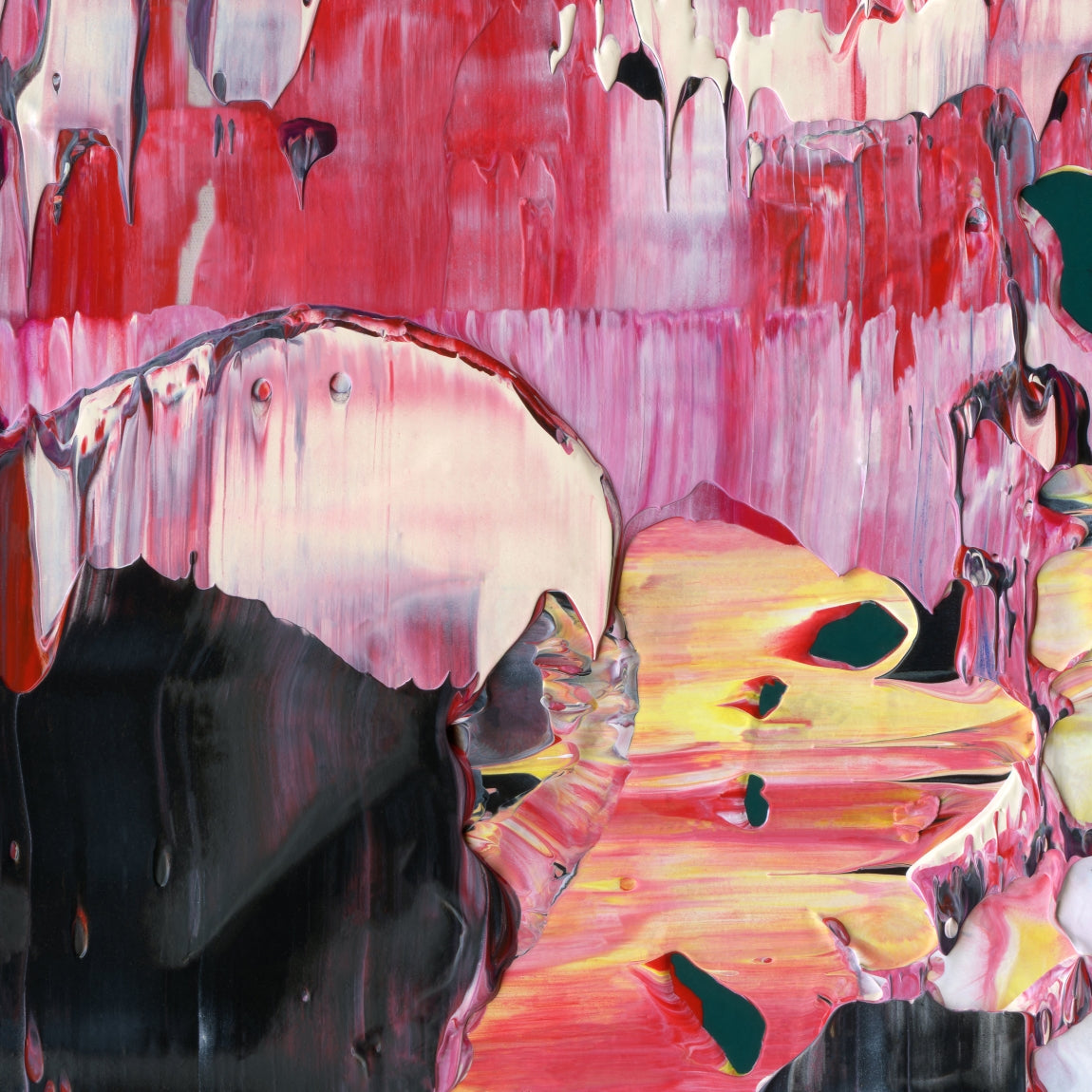 Decision Fatigue C2 is an abstract oil-on-canvas artwork, a fractal of its parent painting Decision Fatigue created by Anna Judd for the Scales Collection.