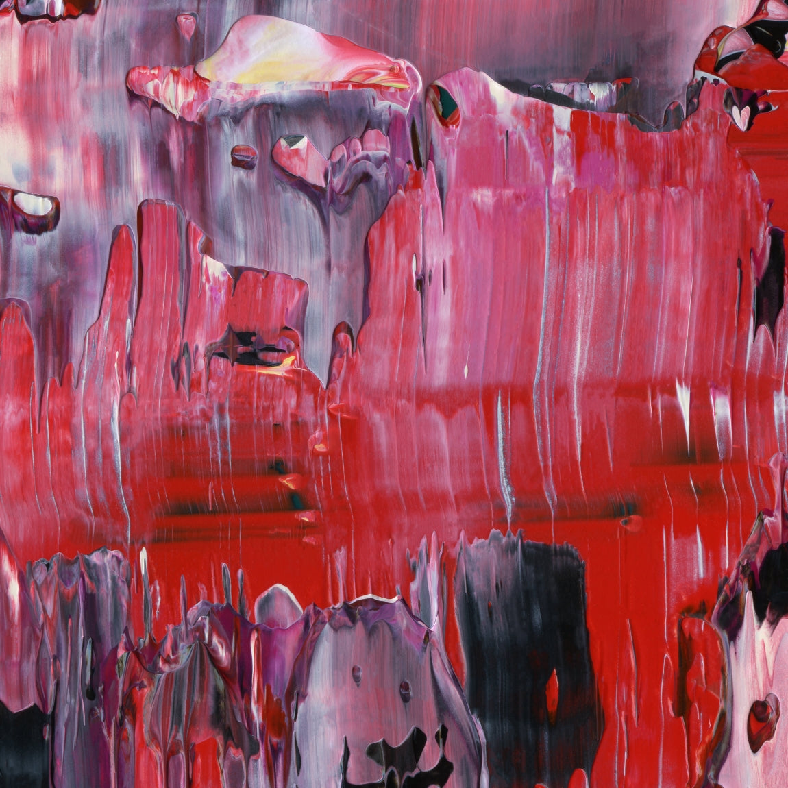 Decision Fatigue C4 is an abstract oil-on-canvas artwork, a fractal of its parent painting Decision Fatigue created by Anna Judd for the Scales Collection.