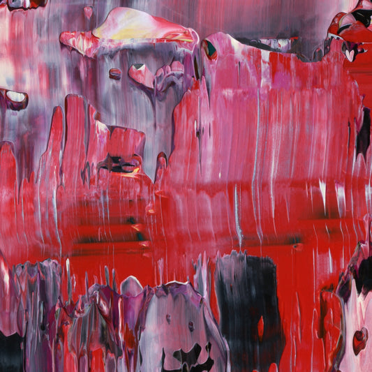 Decision Fatigue C4 is an abstract oil-on-canvas artwork, a fractal of its parent painting Decision Fatigue created by Anna Judd for the Scales Collection.