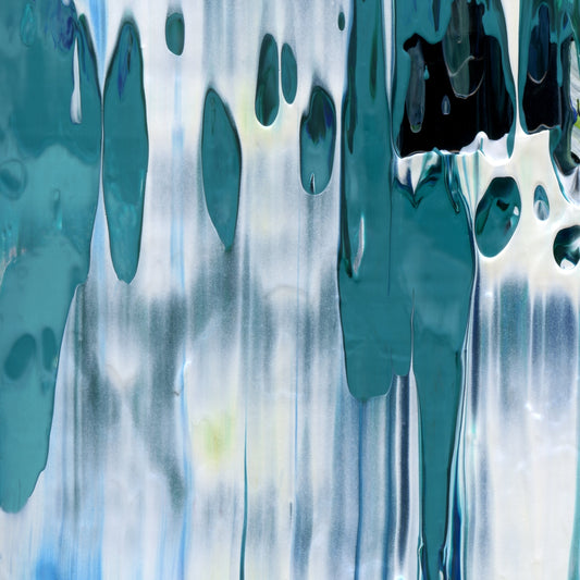 Degenerate Oxen B1 is an abstract oil-on-canvas artwork, a fractal of its parent painting Degenerate Oxen created by Anna Judd for the Scales Collection.