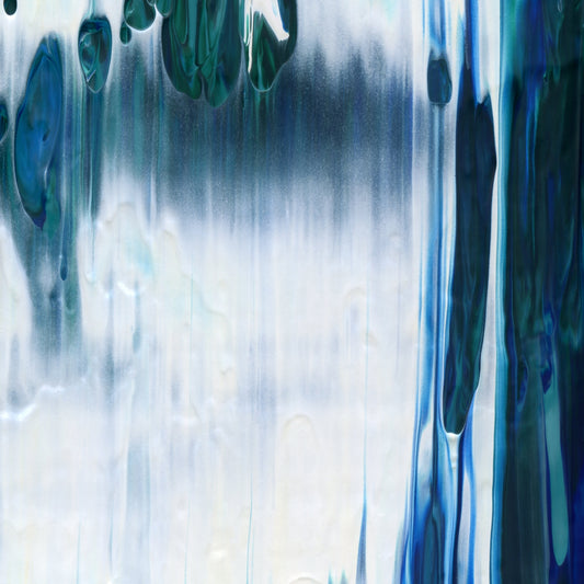 Degenerate Oxen B4 is an abstract oil-on-canvas artwork, a fractal of its parent painting Degenerate Oxen created by Anna Judd for the Scales Collection.