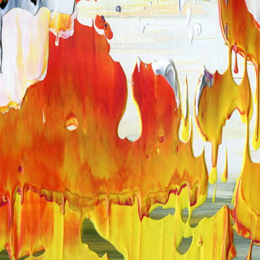 Ecstasy of St. Theresa B4 is an abstract oil-on-canvas artwork, a fractal of its parent painting Ecstasy of St. Theresa created by Anna Judd for the Scales Collection.