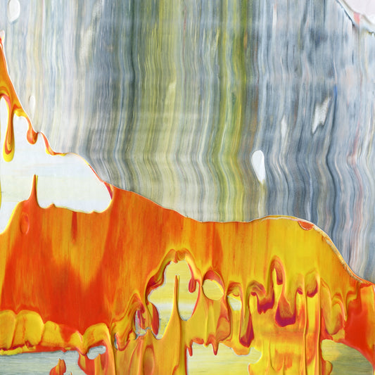 Ecstasy of St. Theresa B5 is an abstract oil-on-canvas artwork, a fractal of its parent painting Ecstasy of St. Theresa created by Anna Judd for the Scales Collection.