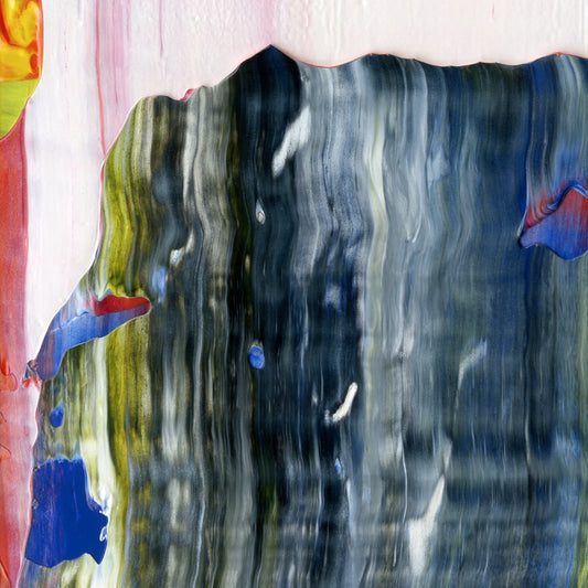 Ecstasy of St. Theresa C1 is an abstract oil-on-canvas artwork, a fractal of its parent painting Ecstasy of St. Theresa created by Anna Judd for the Scales Collection.