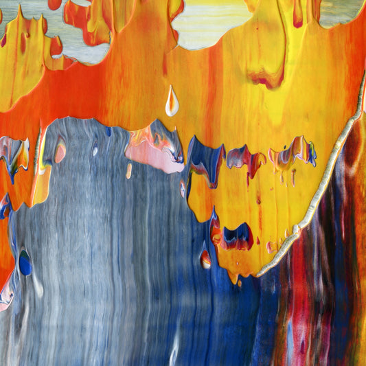Ecstasy of St. Theresa C5 is an abstract oil-on-canvas artwork, a fractal of its parent painting Ecstasy of St. Theresa created by Anna Judd for the Scales Collection.
