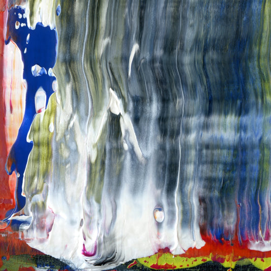 Ecstasy of St. Theresa D1 is an abstract oil-on-canvas artwork, a fractal of its parent painting Ecstasy of St. Theresa created by Anna Judd for the Scales Collection.