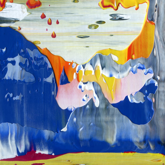Ecstasy of St. Theresa D4 is an abstract oil-on-canvas artwork, a fractal of its parent painting Ecstasy of St. Theresa created by Anna Judd for the Scales Collection.