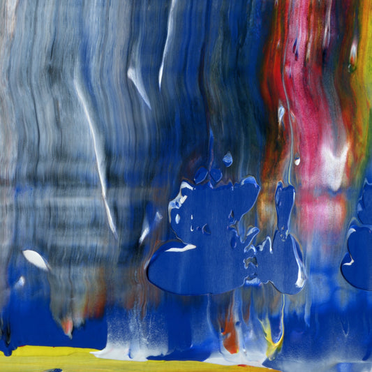 Ecstasy of St. Theresa D5 is an abstract oil-on-canvas artwork, a fractal of its parent painting Ecstasy of St. Theresa created by Anna Judd for the Scales Collection.