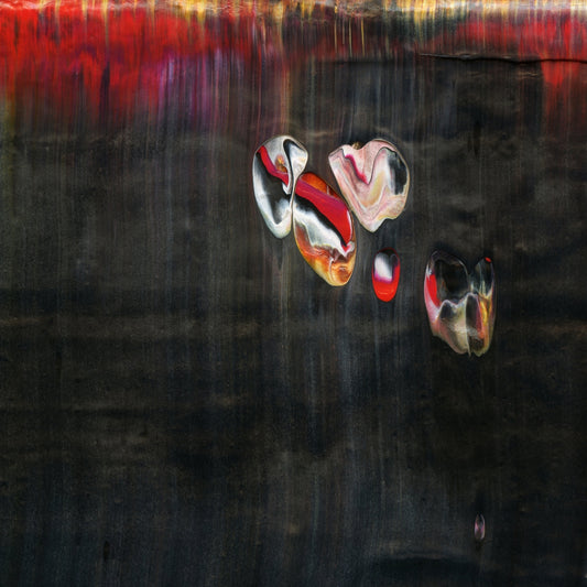 Ecstatic Slumber A3 is an abstract oil-on-canvas artwork, a fractal of its parent painting Ecstatic Slumber created by Anna Judd for the Scales Collection.