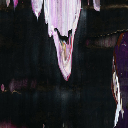 Ecstatic Slumber C3 is an abstract oil-on-canvas artwork, a fractal of its parent painting Ecstatic Slumber created by Anna Judd for the Scales Collection.