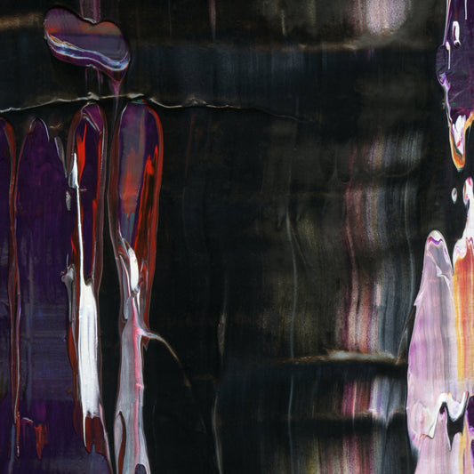 Ecstatic Slumber C4 is an abstract oil-on-canvas artwork, a fractal of its parent painting Ecstatic Slumber created by Anna Judd for the Scales Collection.